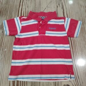 OshKosh B'gosh Red Striped Kids Polo Shirt